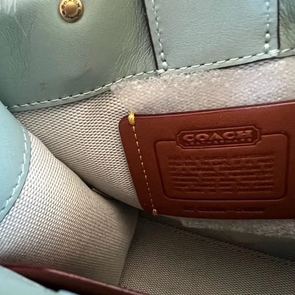 NWT COACH MINI CASHIN TOTE CROSSBODY HANDBAGPURSE